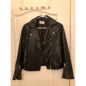 Sandro leather jacket